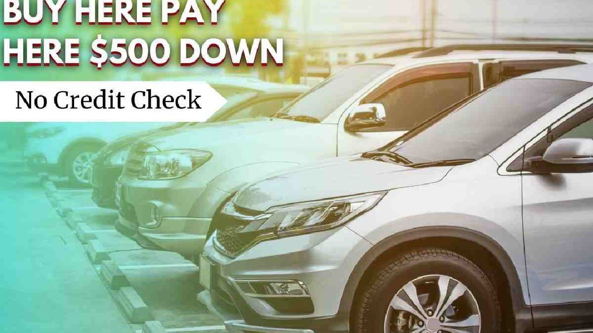 Buy Here Pay Here $500 Down No Credit Check Near Me Georgia